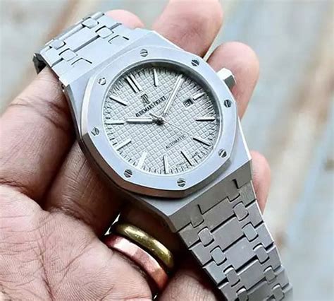 audemars piguet silver replica